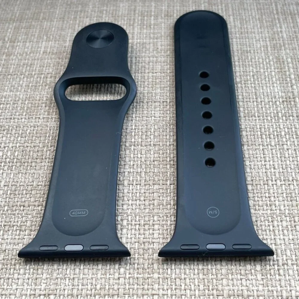 Unbranded Replacement Band Black Sport Strap for iWatch Size 40mm S/M